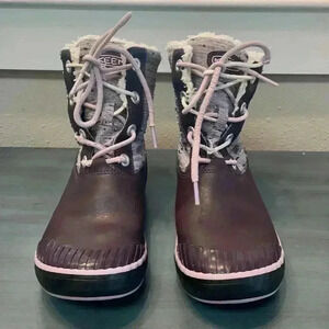 KEEN Girl’s Lined Lace Up Boots